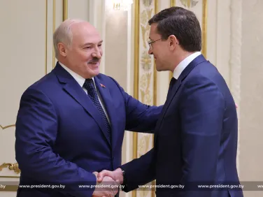 Александр Лукашенко и Глеб Никитин провели рабочую встречу в Минске