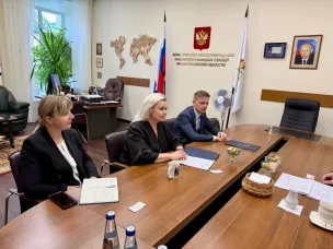 Ольга Гусева встретилась с заместителем руководителя Россотрудничества Константином Олеговичем Колпаковым