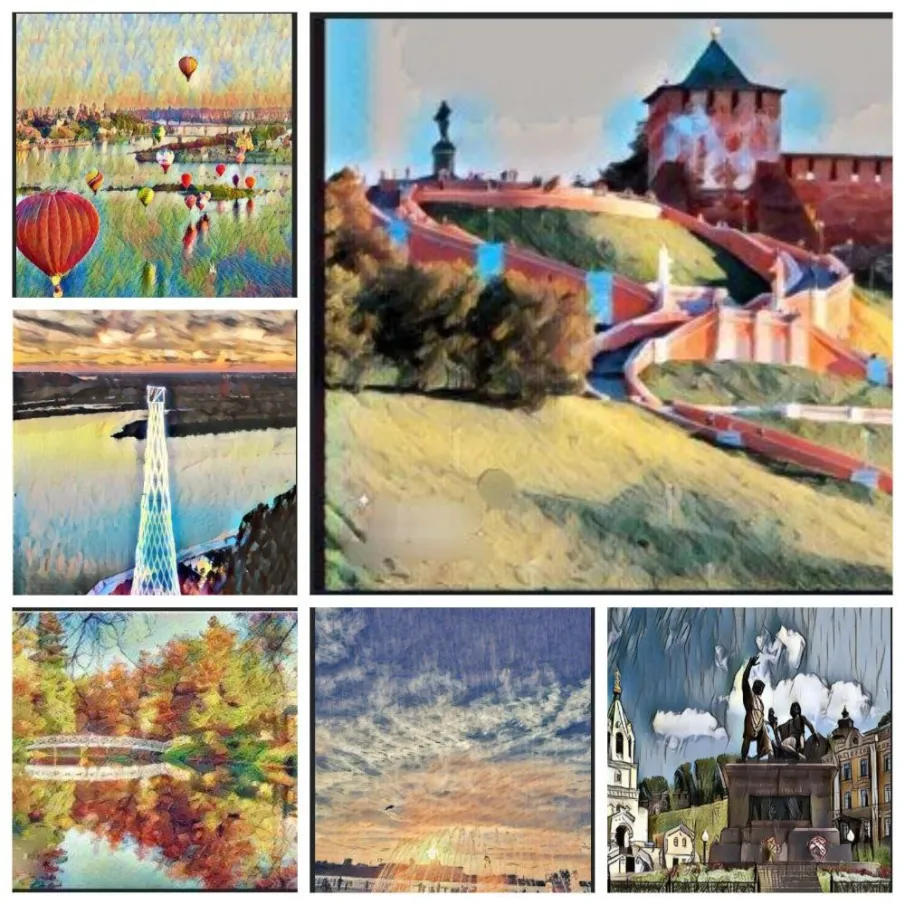 Электронная форма заявки для участия в международном творческом конкурсе «Нижний в красках»