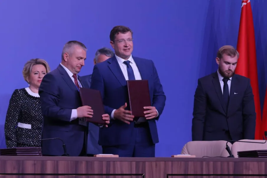 У Нижегородской области появился пятый регион-партнер в Республике Беларусь