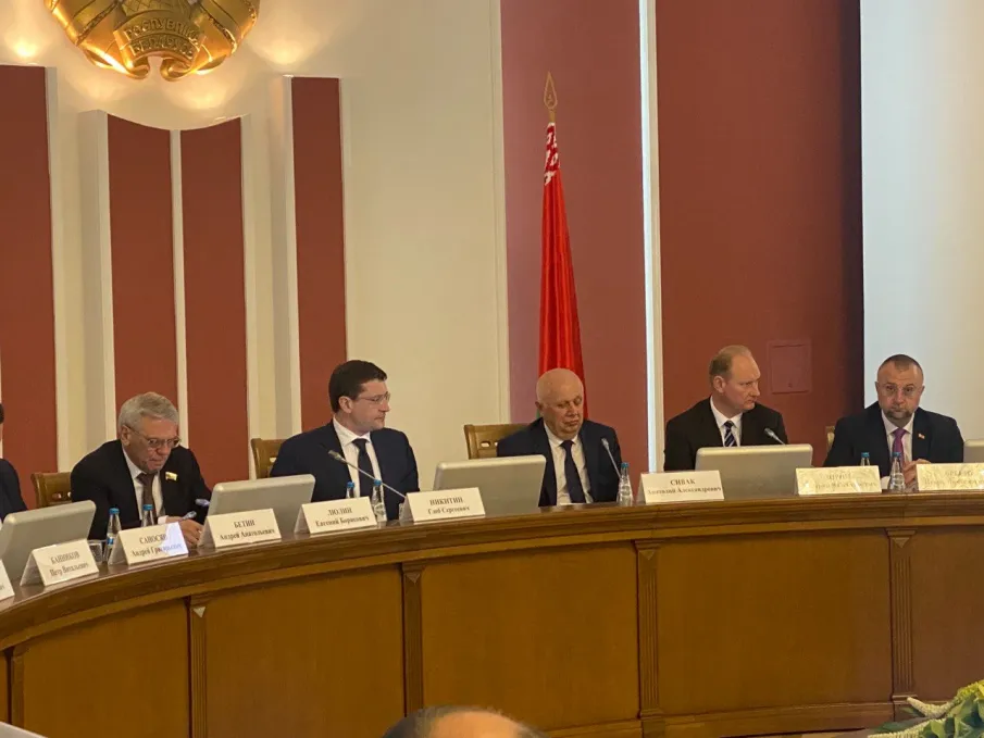 XVII заседание совета делового сотрудничества Нижегородской области и Республики Беларусь стартовало в Минске
