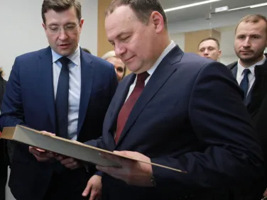 Глеб Никитин представил Роману Головченко промышленный и научно-образовательный потенциал Нижегородской области