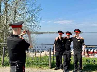 Воспитанники Минского суворовского военного училища посетили Нижегородскую область в рамках празднования Дня Победы