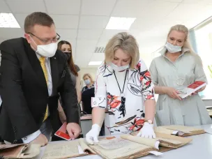 Посол Словакии в России Любомир Регак посетил нижегородский общественно-политический архив