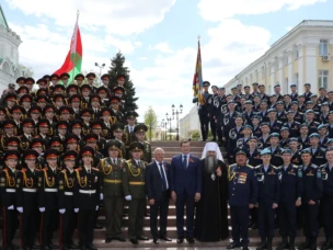 Глеб Никитин встретился с воспитанниками Минского суворовского военного училища и Нижегородского кадетского корпуса ПФО им. В.Ф. Маргелова