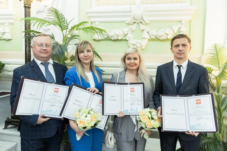 Руководство министерства международных и межрегиональных связей Нижегородской области наградили за проведение мероприятий по линии БРИКС