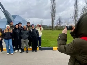 Парк Победы посетили порядка 80 студентов ННГУ имени Н.И. Лобачевского из 23 стран мира