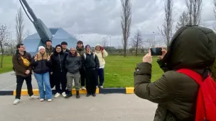 Парк Победы посетили порядка 80 студентов ННГУ имени Н.И. Лобачевского из 23 стран мира