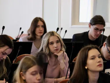 Сегодня состоялось занятие для участников проекта «Клуб международников Нижегородской области»