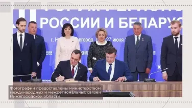 Интервью министра международных и межрегиональных связей Нижегородской области Ольги Гусевой на телеканале «Волга