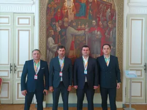 Делегация Абхазии принимает участие в Слете Всемирного фестиваля молодежи