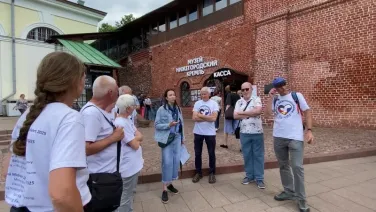 В Нижний Новгород прибыли участники седьмого автопробега «Мир с Россией»