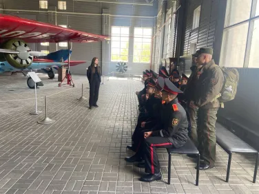 Воспитанники Минского суворовского военного училища совершили поездку в Чкаловск