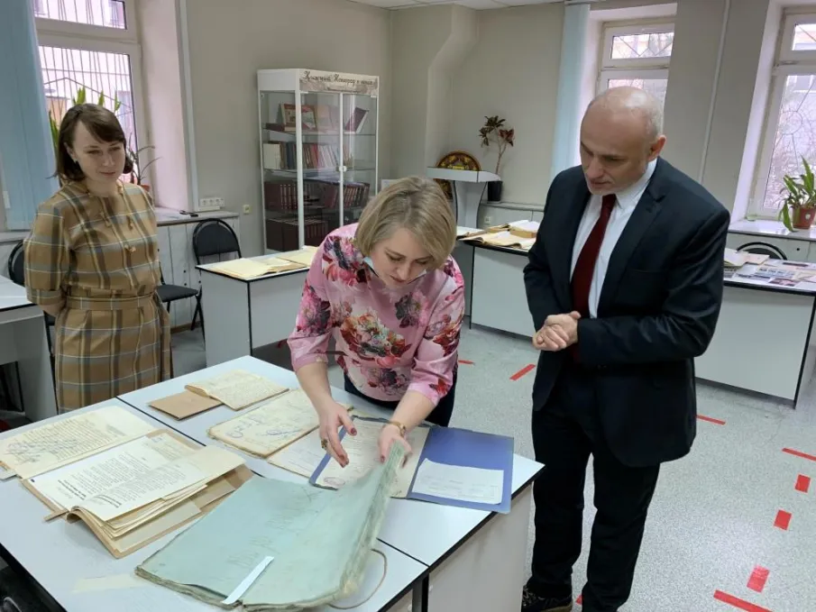 Представитель посольства Чехии в РФ ознакомился с историей 200-летнего сотрудничества его страны с Нижегородской областью