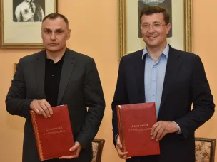Глеб Никитин и Юрий Зайцев подписали соглашение о сотрудничестве при реализации туристических проектов