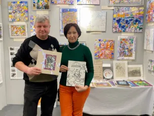 Творческая встреча  Максима Приданова и победительницы международного творческого конкурса «Нижний в красках»