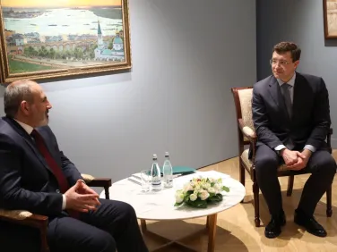 Глеб Никитин представил Николу Пашиняну промышленный и научно-образовательный потенциал Нижегородской области